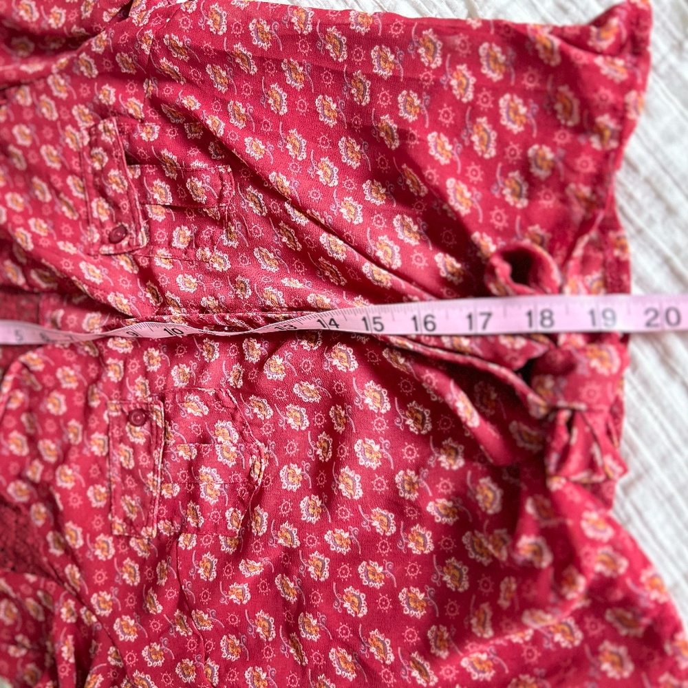 American Rag Crop Tie Top - Picture 3 of 4